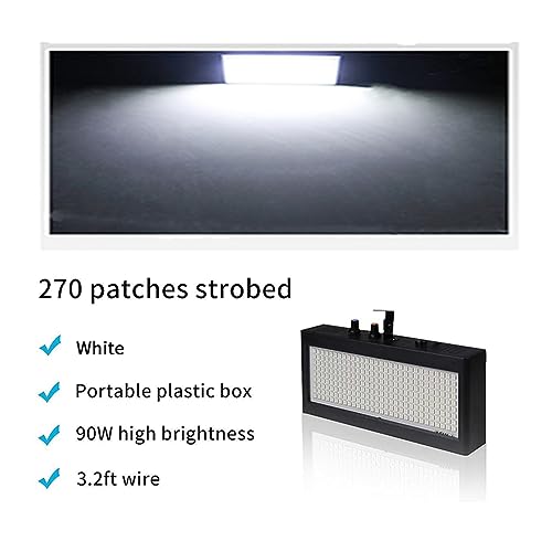 Lumière stroboscopique de scène super bright flash blanc intense - 5