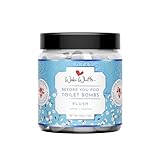 Wabi Whiffs Fizzing Toilet Bombs – Plush | Natural Bathroom Deodorizer | Odor Eliminator Tablets for Freshness & Cleanliness | Eco-Friendly Septic Safe Tablets | 60 Count |