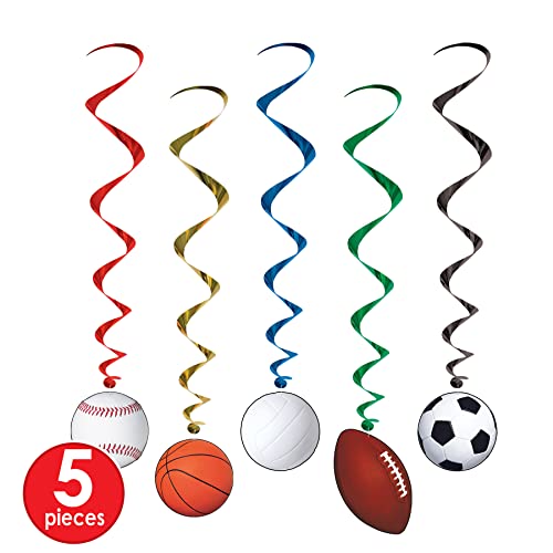 Sports Whirls (5/Pkg) #TOP2