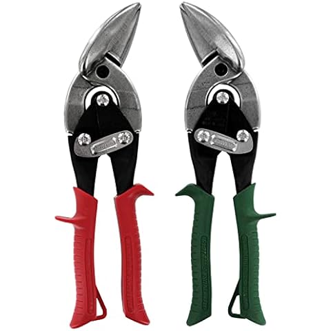 MIDWEST Snips Forged Blade Offset Aviation Snips Set, 2-Piece - MW-P6510C Cover
