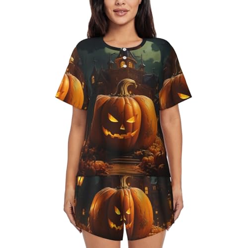 Citrouille d'Halloween EdWal imprimée : objet décoratif de saison pour buffet
