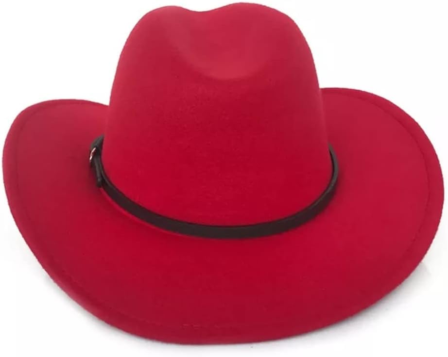 Travel Ethnic Wind Big Brim Cowboy Fedora Hat Retro Riding Hat