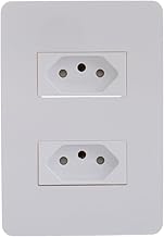 Conjunto 2 Tomadas Branco 2P+T 10A Branco Orion S71322104, Schneider Electric