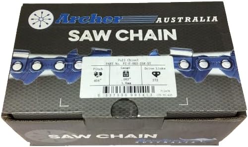 25ft Archer Roll .404 .063 FULL CHISEL SKIP TOOTH RIPPING CHAINSAW CHAIN