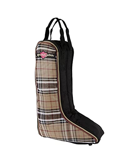 Kensington Boot Bag - Padded Boot Bag Perfect for Western or English Boots With 70 Denier and 250g Fiberfill for Optimum Protection from Rubbing and Scuffing - Roustabout Bag, All Hardware is Included
