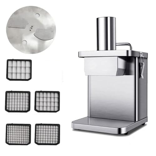 Máquina eléctrica corta verduras en espiral acero inoxidable