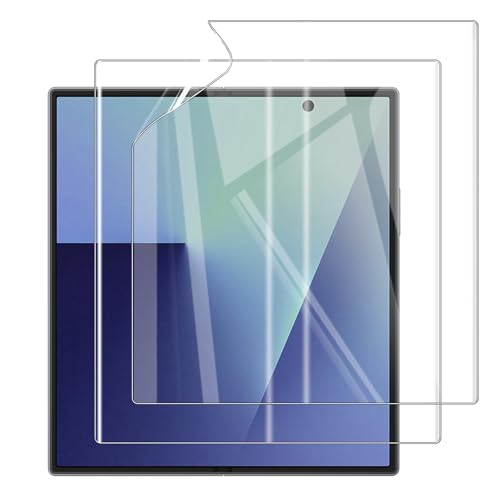 WFTE [2-Pack Protector de Pantalla para Samsung Galaxy Z Fold 7 [No Cristal Templado] Hidrogel Flexible,Huellas Actilares Libre,Sin Burbujas,TPU Protector Pantalla Samsung Z Fold 7 5G