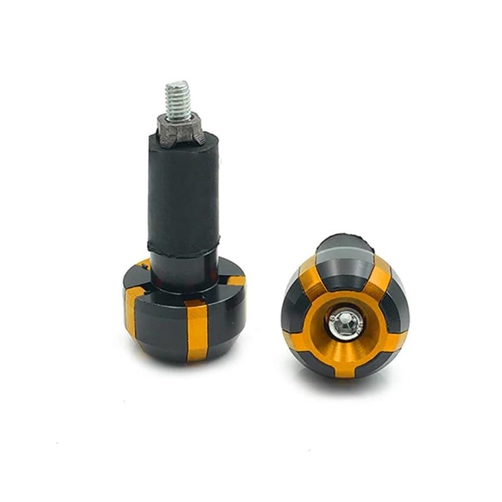 Tapón Manillar Motocicleta Oro para DRZ 400 GSR 750 Bandit 650