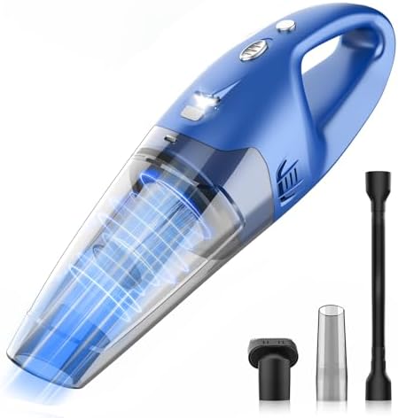 Handheld Vacuum Cordless Rechargeable, 1.5lbs Lightweight Hand Va...