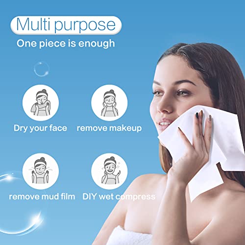 Winner Soft Dry Wipe, Made Of Cotton Only, 600 Count Unscented Cotton Tissues For Sensitive Skin Oeko-Tex Safety Certified Chemical-Free 10 Times Absorbent Baby Wipes #TOP7