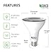 Sunco LED PAR30 Dusk to Dawn Light Bulb for Outside Porch, Patio, Backyard, 11W=75W, 850 LM, 5000K Daylight , Non-Dimmable, Photocell Sensor, UL 4 Pack.