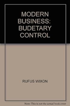 Leather Bound MODERN BUSINESS: BUDETARY CONTROL Book