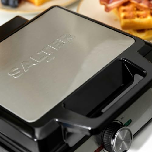 Salter Deep Fill Waffle Maker, 1600W, Adjustable Temperature Control - Image 7