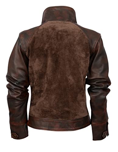 STS Ranchwear Womens The Vanity Cherry Chocolate Leather Jacket S2