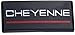 2pcs Cheyenne Cab Emblems Replacement for 88-94 Chevrolet Side Roof Pillar 3D Badge Nameplate (Chrome Red)