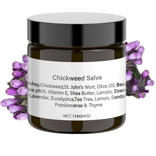 Salve de pamplina natural 4oz - Crema de ungüento de hierbas de salve de pamplina orgánica para adultos y niños (1 Pcs)