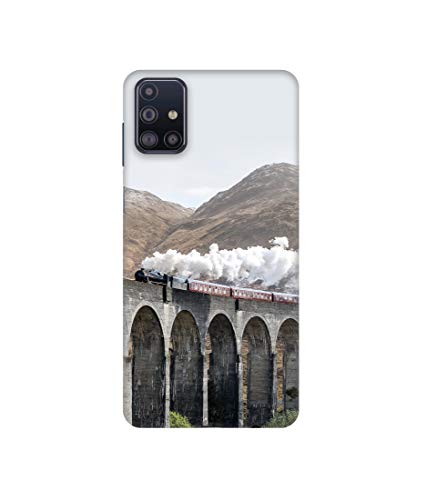 Image of Amazon Brand - Solimo Designer Steam Train 3D Printed Hard Back Case Mobile Cover for Samsung Galaxy M31s