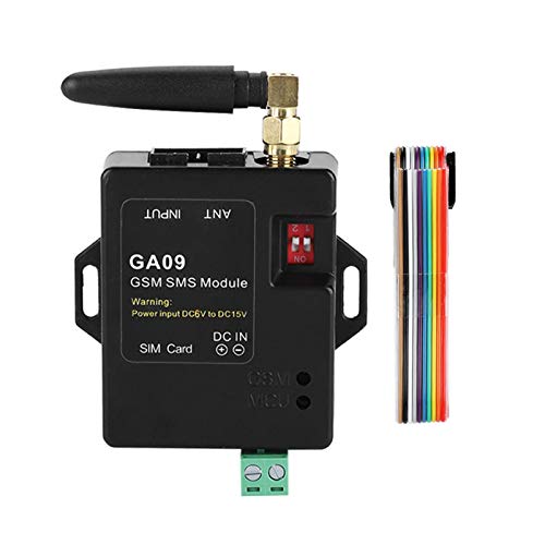 MAGT GSM-Alarmanlage, Mini-Alarmanlage, kabellos, intelligent, Sicherheit zu Hause, 8 Kanäle, SMS, für Sicherheit zu Hause