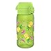 Price comparison product image Ion8 Kids Water Bottles, 350ml/12oz, BPA Free, Leakproof, Dishwasher Safe, Easy Open, Secure Lock, Small Boys & Girls Water Bottle,Kids Drinks Bottle for Spill-free Drinking, Green, Pineapples