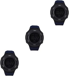 3Pcs Relógio De Estudante Resistente À Água Relógios Para Homens Relógio Para Homens Reloj Deportivo Para Hombre Relógios De Pulso Reloj Deportivo Para Mujer Relógio Com Pulseira