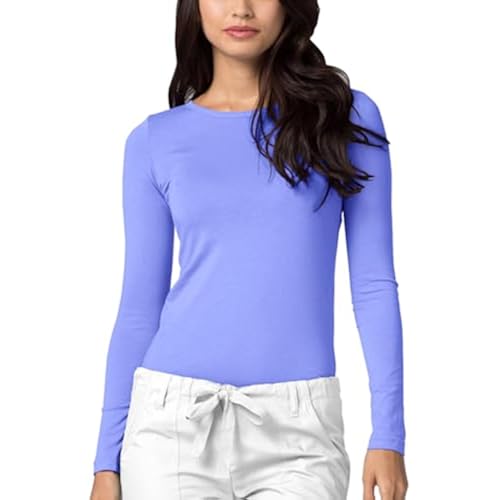 Adar Underscrubs for Women - Long Sleeve Underscrub Comfort Tee