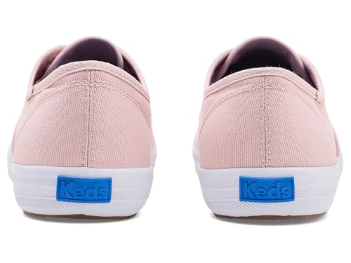 Image of Keds Women's Champion Canvas Lace-Up Pale Pink Canvas 10 Medium