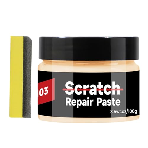 Shitafe カー・スクラッチ・リムーバー - 速効性 ディテーリング 用品 - ペイント・ライト・スクラッチ・リムーバー・ワックス,自動車、RV、SUVのエクステリア バンパー、ドア、リム、ホイールのメンテナンス ケア用