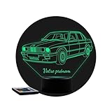 ÉCONOMIE & PRATICITÉ : Alimentation simple par câble USB (inclus) ou piles, cette veilleuse LED basse consommation ne chauffe pas et offre une durée de vie prolongée pour une décoration durable.