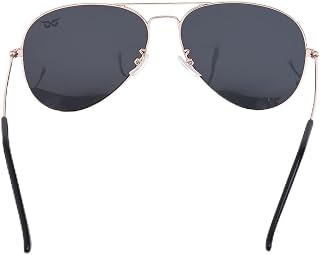 EYERICH Alpha Polarised UV Protected Sunglasses for Men & Women – Lightweight Metal Frame, Anti-Glare Shatterproof Lenses,... Price In India