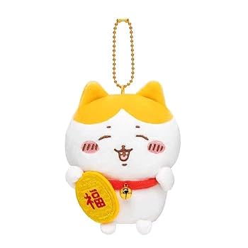 Amazon.co.jp: ちいかわ 招福！ハチワレマスコット ぬいぐるみ