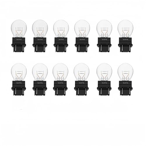 Kadiby 12 Pack 3157 Bulb 4157 Bulbs, T25 P27/7W 3057