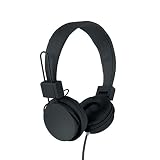 Vivitar VIV-1052-BLK Foldable Dj Mixer Headphones, Black