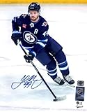 Officially Licensed Josh Morrissey Winnipeg Jets Signed Home 8x10 Photo