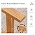 MFSTUDIO 5 Pieces Wood Patio Dining Set, Outdoor Teak Patio Table Chairs Set for 4, Square Acacia Wood Patio Table, 4 x Acacia Wood Patio Chairs with Woven Rattan Design for Garden, Backyard