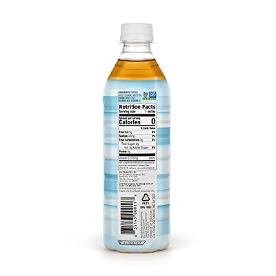 Teas' Tea Unsweetened Green White Tea 16.9 Ounce (Pack of 12) Organic, Sugar Free, 0 Calories