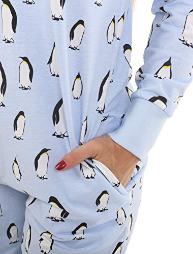 Funzee Unisex Pigiama Intero Senza Piedi Zooland