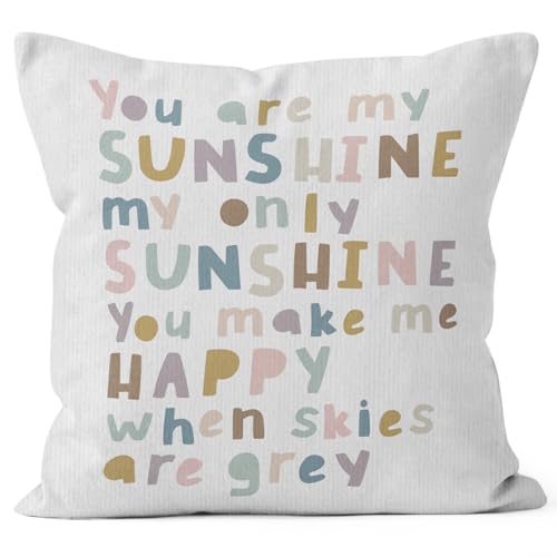 You Are My Sunshine Pillow Cover
