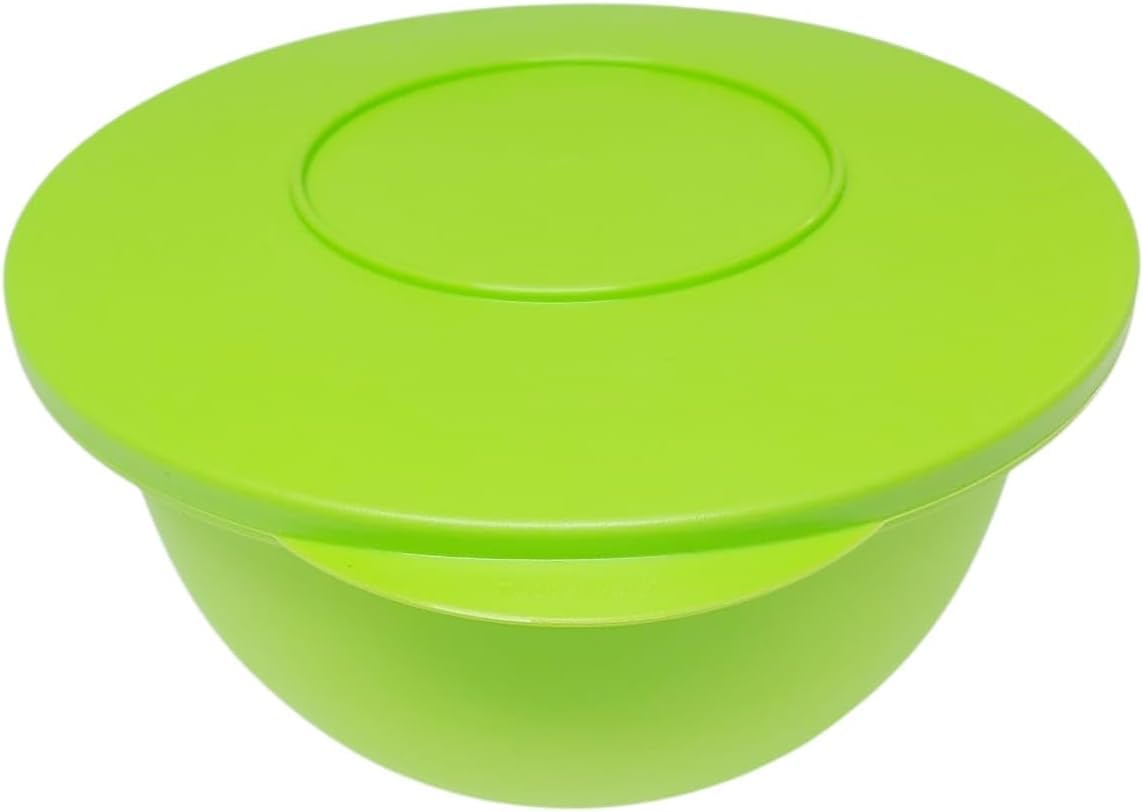 Tupperware Joven Wave - Cuenco con tapa para servir (2,5 litros, 2500 ml), color verde