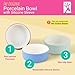 Elk and Friends Kids Porcelain Bowls with Silicone Sleeves | Suitable for Babies/Toddlers | Microwave & Dishwasher Safe | Non Slip Dinnerware | Snack Dishes | 2 Pack