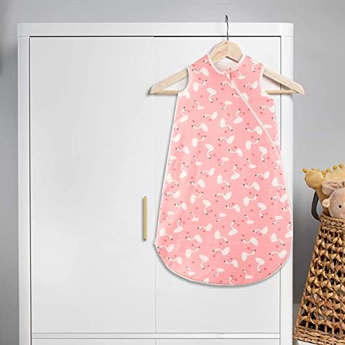 beeweed Baby Sleeping Bag 1.5 Tog, 100% Cotton Soft Wearable Blanket, Unisex Sleeveless Baby Swaddle Sack for Toddlers, 2 Way Double Zip, All Seasons Baby Sleep Bag for 6 - 18 Months