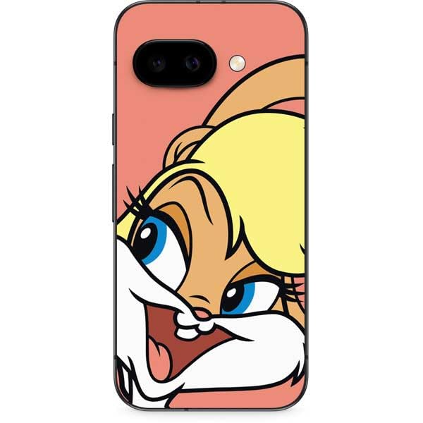 Skinit Decal Phone Skin Compatible with Google Pixel 9a - Officially Licensed Looney Tunes Lola Bunny Zoomed in Design