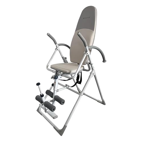 Inversion Table with Adjustable Backrest & Ankle Support