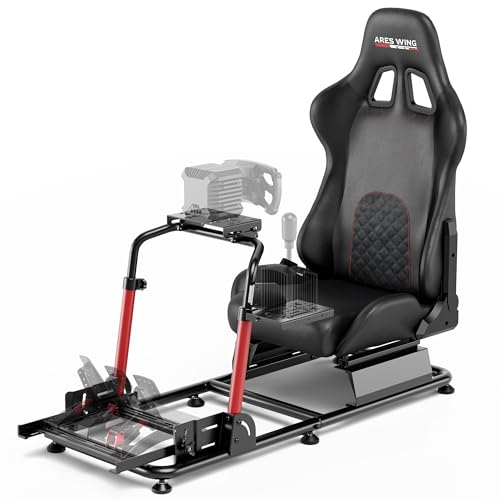 ARES WING Sim Racing Cockpit with Seat - Universal Cockpit