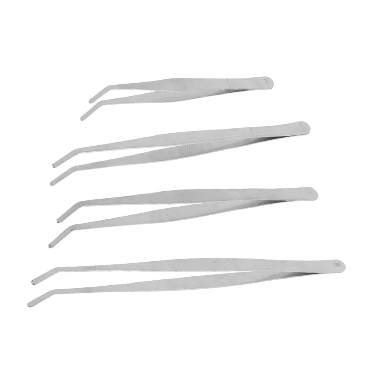 Levemolo Succulent Tweezers 4pcs Small Gardening Tools Multi-functional Leaf Tweezers for Gardening Supplies