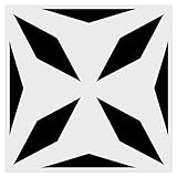 LYMSSESS Wall Stencils for Painting Large Pattern 12