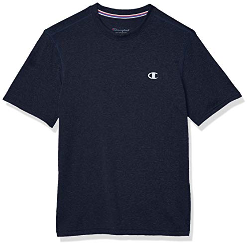 Champion Men's Double Dry Tee, navy heather, XXL