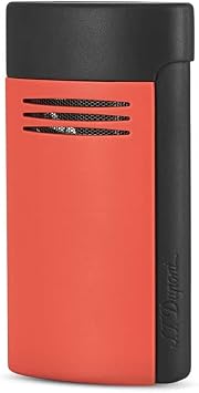 S.T. Dupont MegaJet Lighter - Matte Red & Black