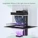 Uniformation GK3 Pro Resin 3D Printer 16K 9.6-Inch High-Transmittance Screen with 385 COB Light Source&Cure3 Curing Machine 10.3-inche 405nm UV Resin Curing Station&Wash Machine&Air Purifier 6 Packs