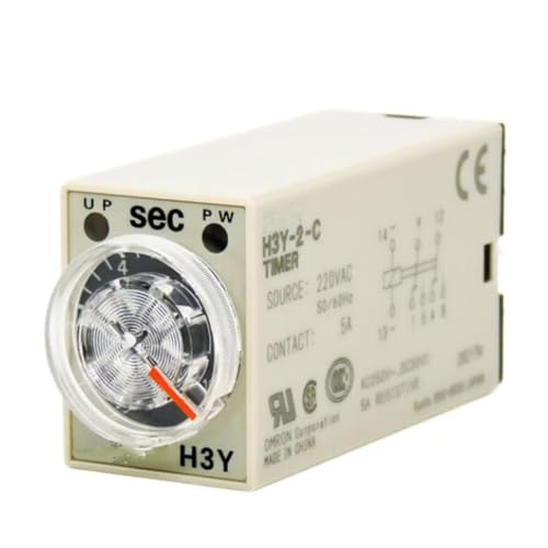 Relé temporizador H3Y 3813A interruptor temporizado de estado sólido H3Y-2-C AC220V 30S