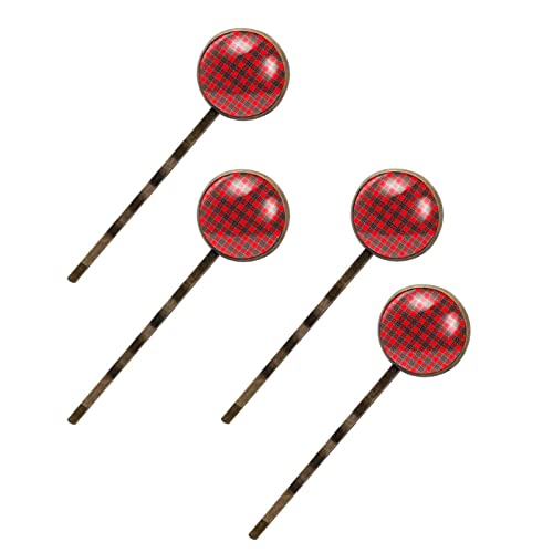 Épingles à cheveux écossais rouge, le cadeau parfait pour filles